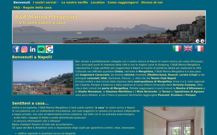 Screenshot of bbmarinamergellina.it