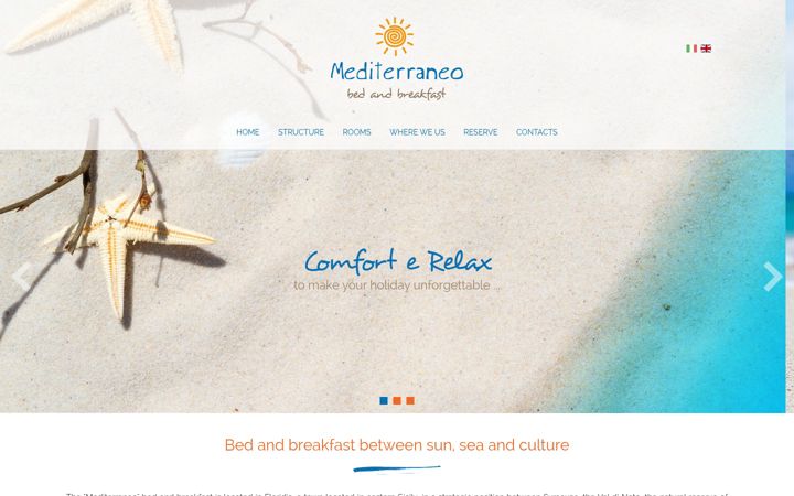 Screenshot of bbmediterraneo.com