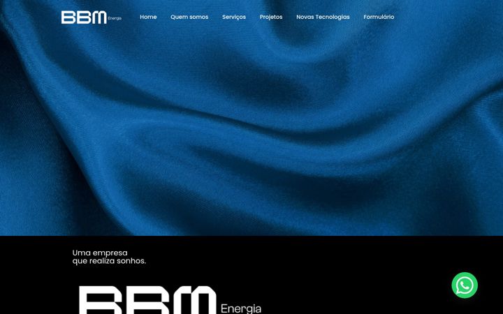 Snimka zaslona za bbmenergia.com.br