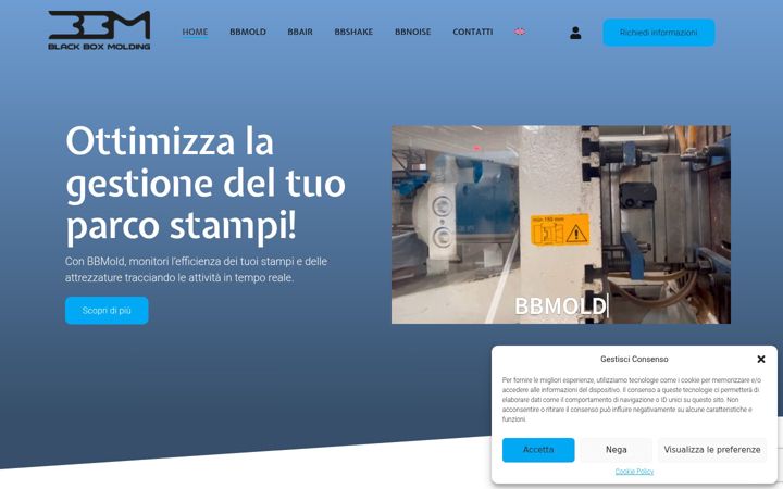 Screenshot of bbmold.com
