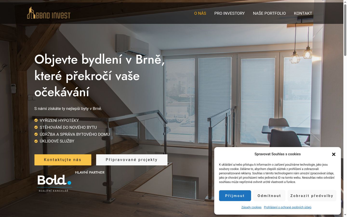 Snímek obrazovky baneru souhlasu zobrazeného před jakoukoli interakcí