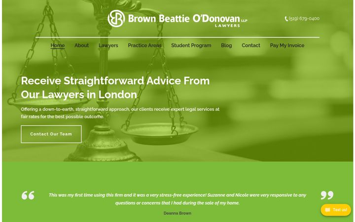Screenshot of bbo.on.ca