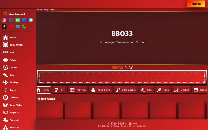 Screenshot of bbo33.it.com