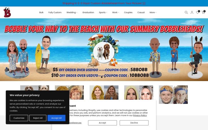 Screenshot of bbobbler.co.uk
