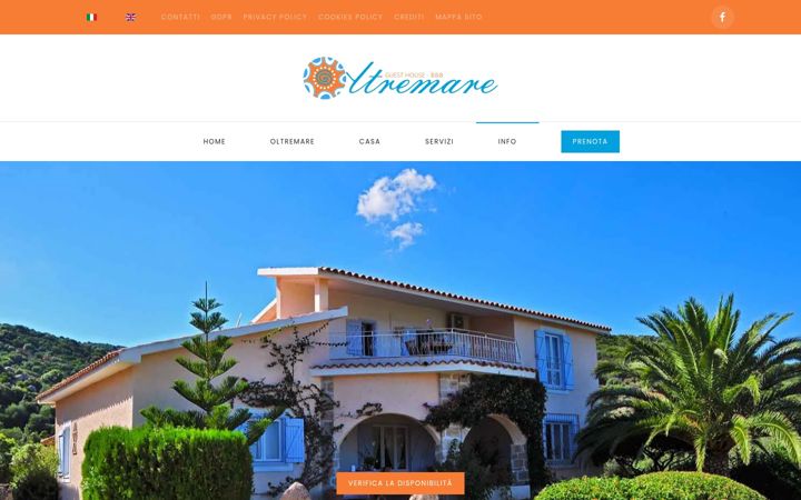 Screenshot of bboltremare.it
