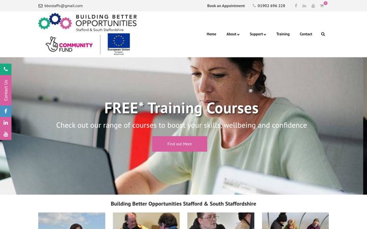 Screenshot of bbostaffs.org