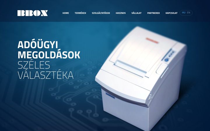 Screenshot of bbox.hu