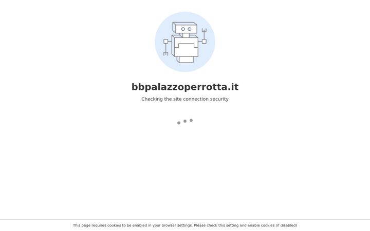 Screenshot of bbpalazzoperrotta.it