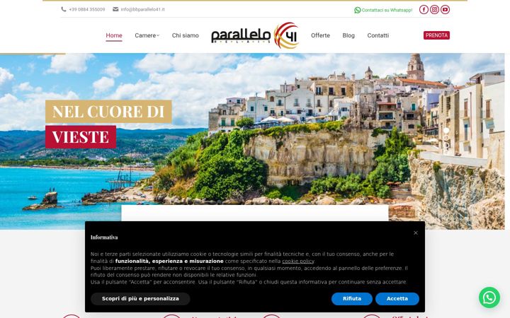 Screenshot of bbparallelo41.it