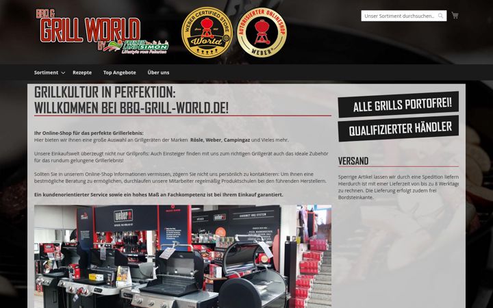 Screenshot of bbq-grill-world.de