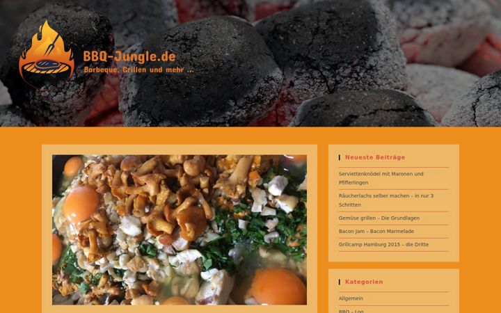 Screenshot of bbq-jungle.de