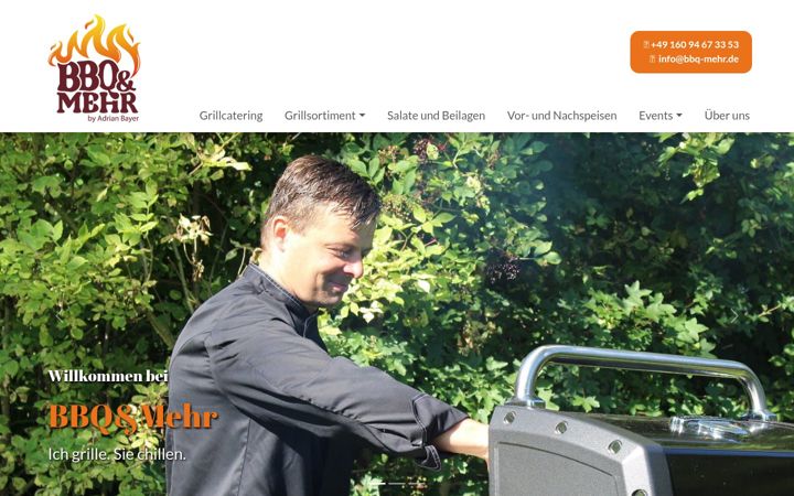 Screenshot di bbq-mehr.de