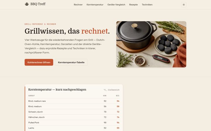 Screenshot di bbq-treff.de