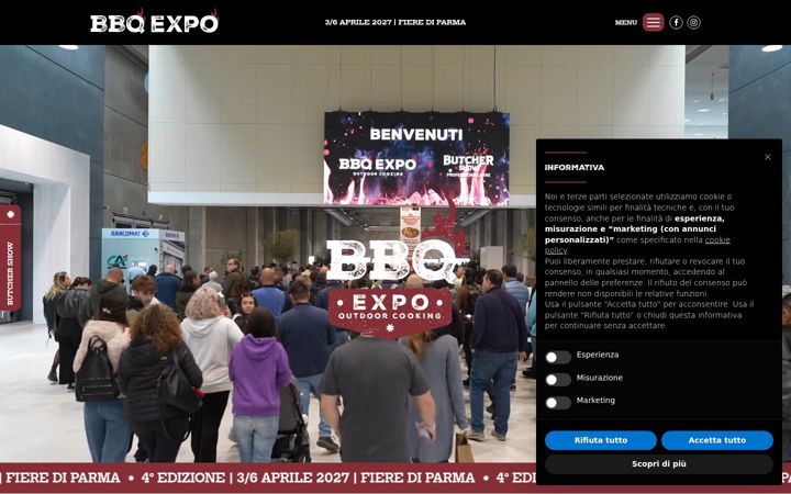 Screenshot of bbqexpo.it