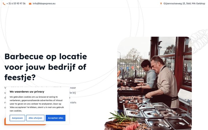 Screenshot of bbqexpress.eu