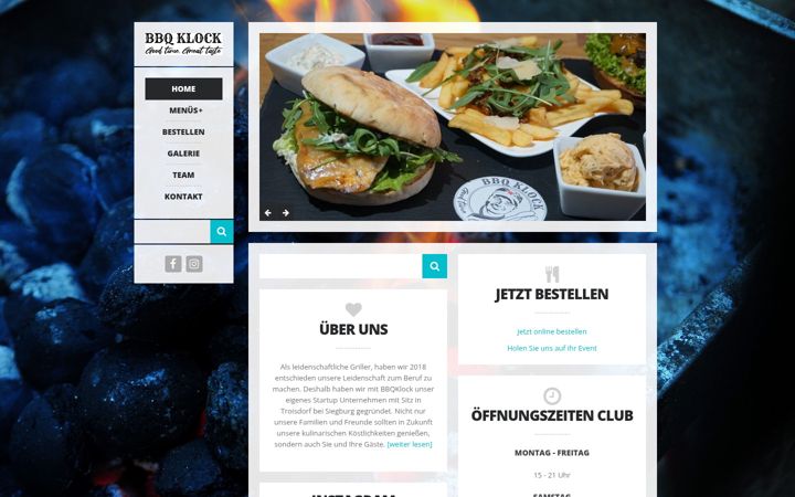 Screenshot of bbqklock.de