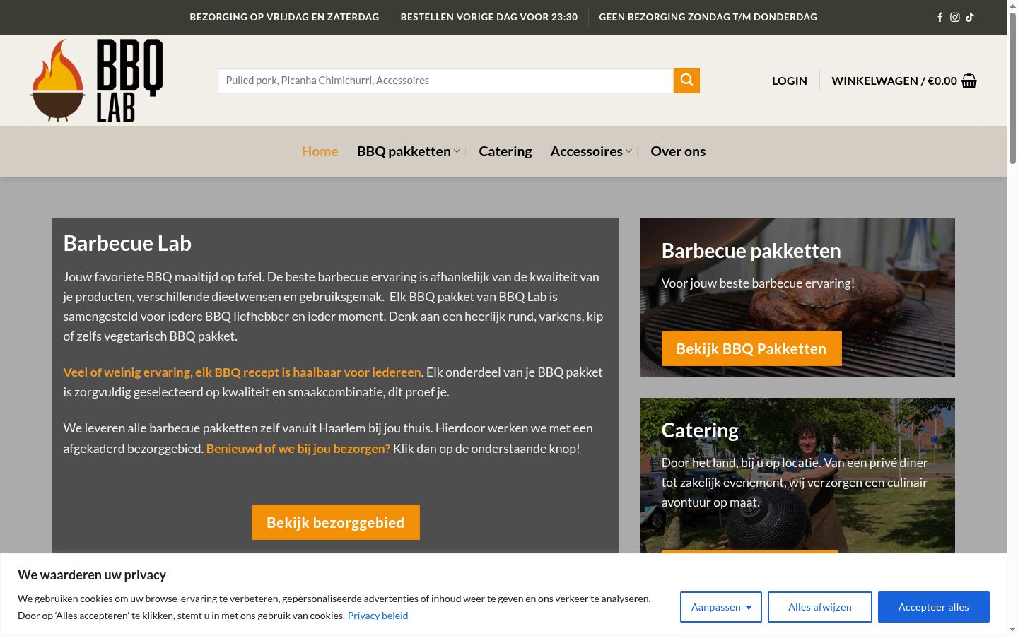 Screenshot tal-banner tal-kunsens muri qabel kwalunkwe interazzjoni