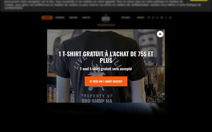 Screenshot of bbqshopha.com