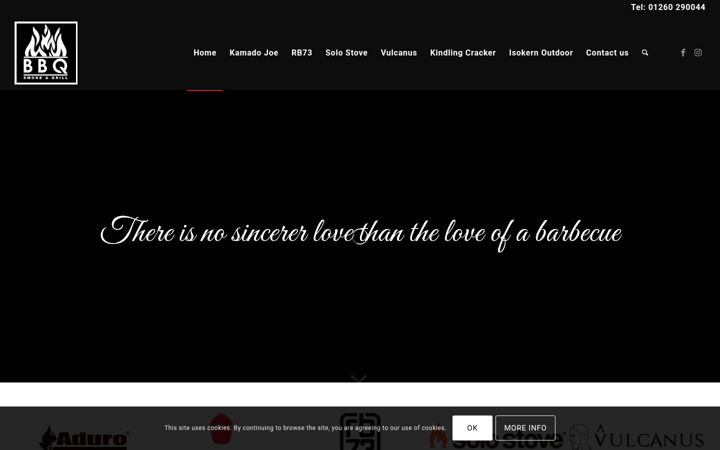 Screenshot von bbqsmokeandgrill.co.uk