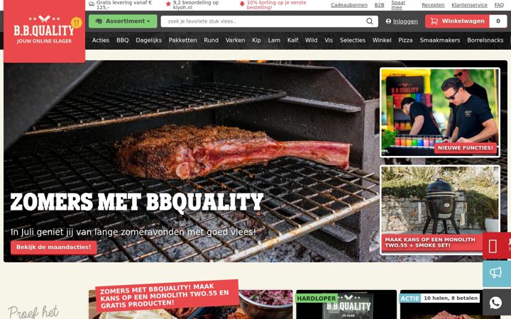 Screenshot of bbquality.nl