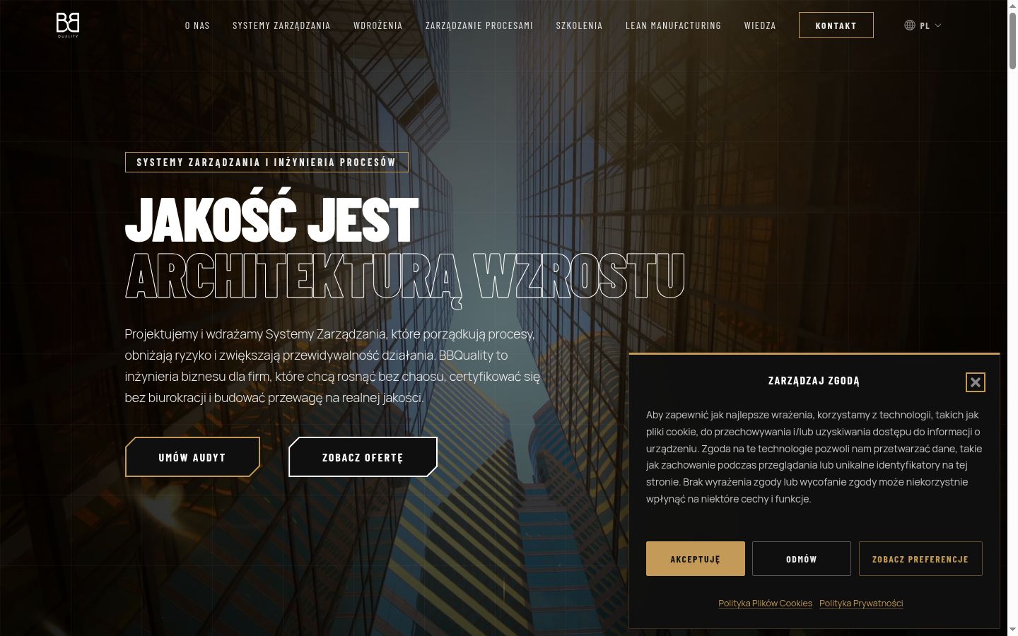 Screenshot tal-banner tal-kunsens muri qabel kwalunkwe interazzjoni