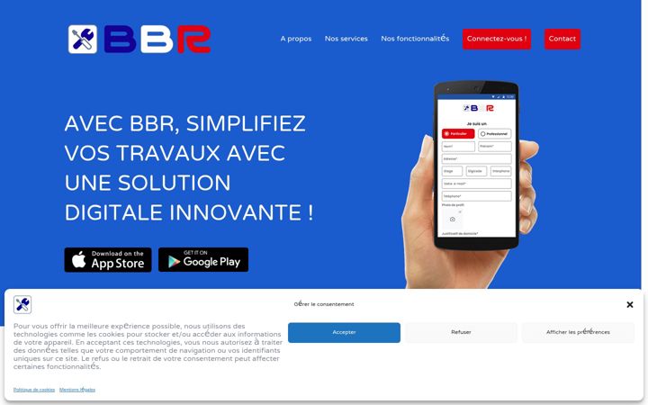 Screenshot of bbr-maintenance.com