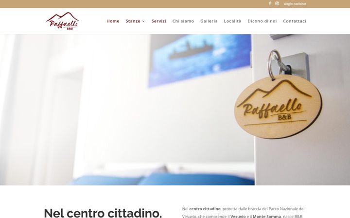 Screenshot of bbraffaello.it