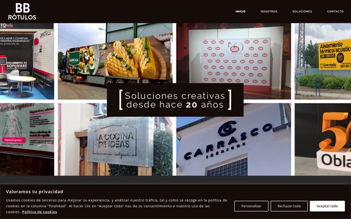 Screenshot ta' bbrotulos.es