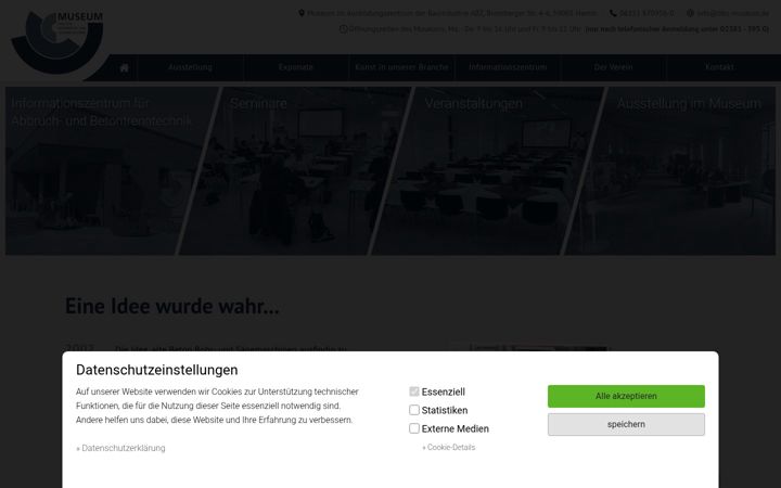 Screenshot of bbs-museum.de
