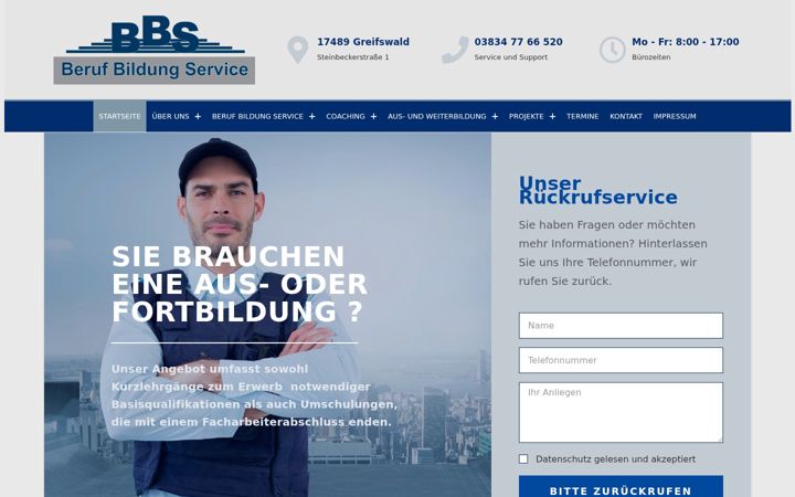 Screenshot of bbs-seifert.de