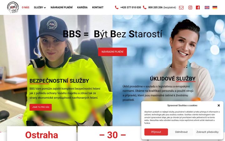 Screenshot stránky bbs.eu