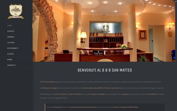 Screenshot of bbsanmatteoscalea.it
