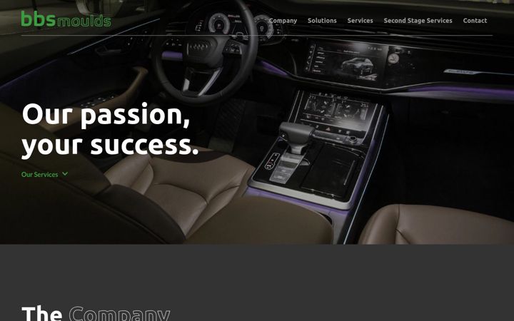 Screenshot of bbsmoulds.com