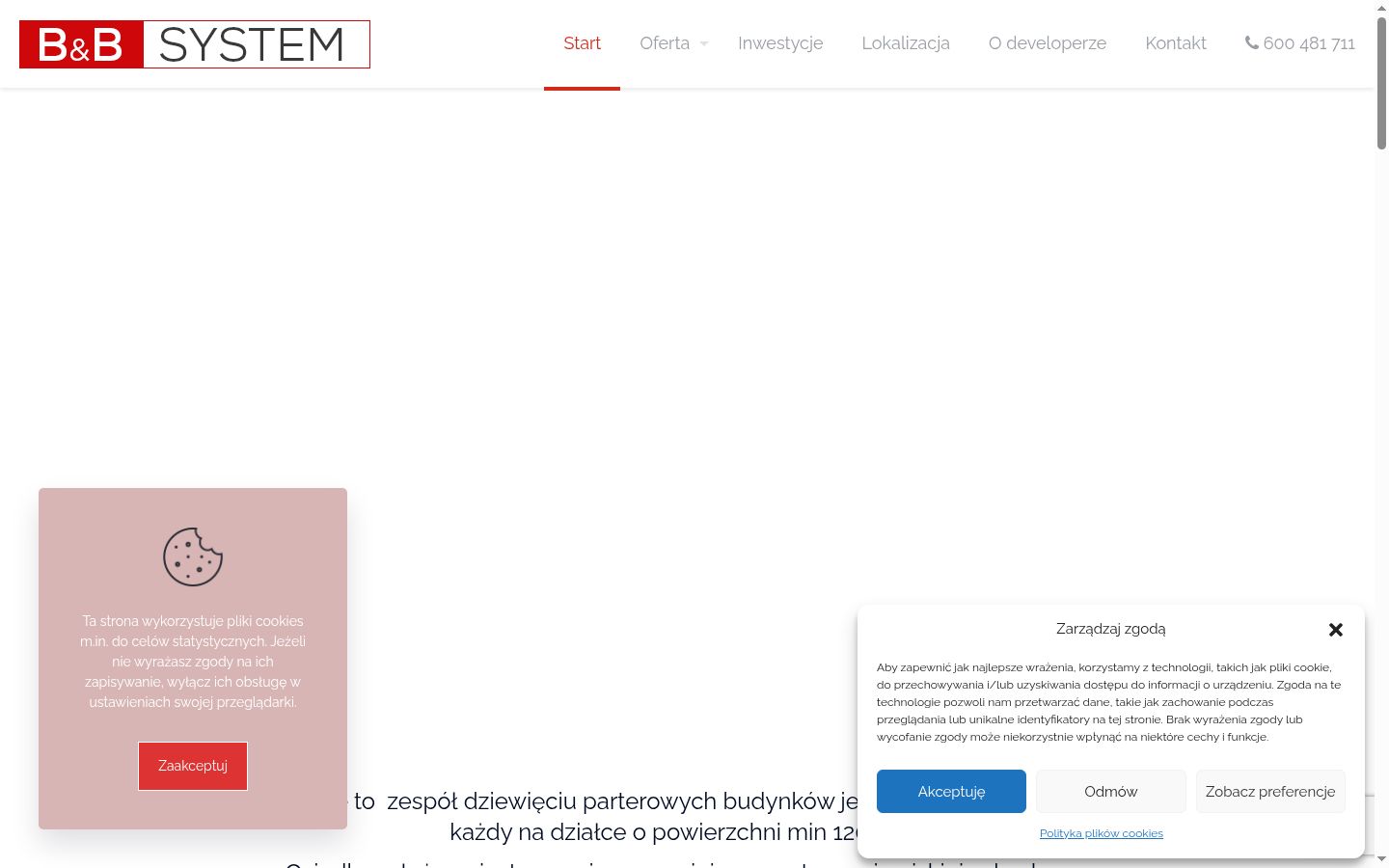 Capture d'écran de la bannière de consentement affichée avant toute interaction