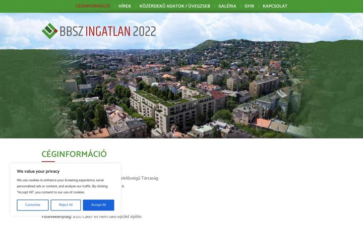 Screenshot of bbsz2022.hu