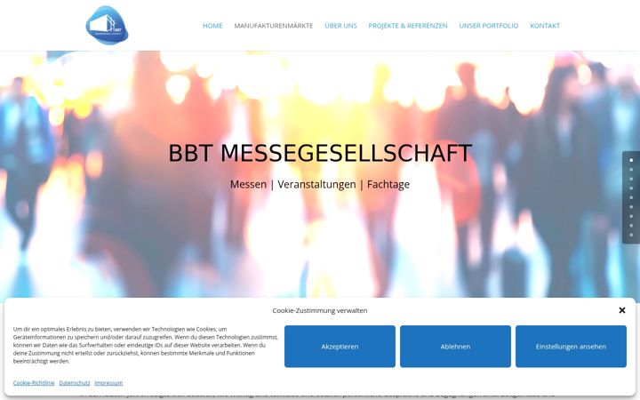 Screenshot von bbt-messe.de