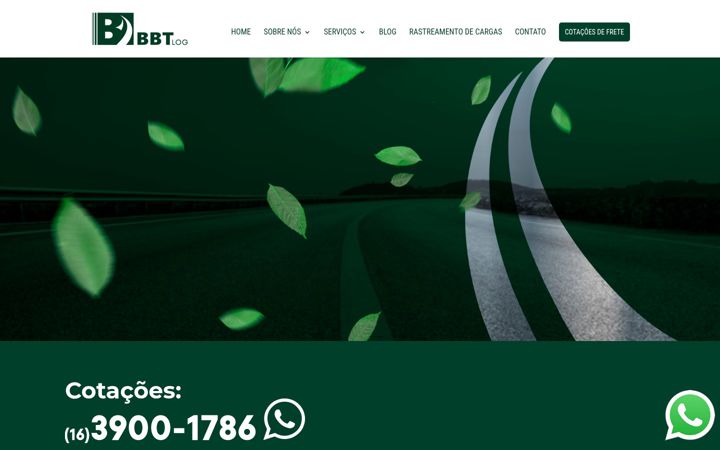 Snimka zaslona za bbtlog.com.br