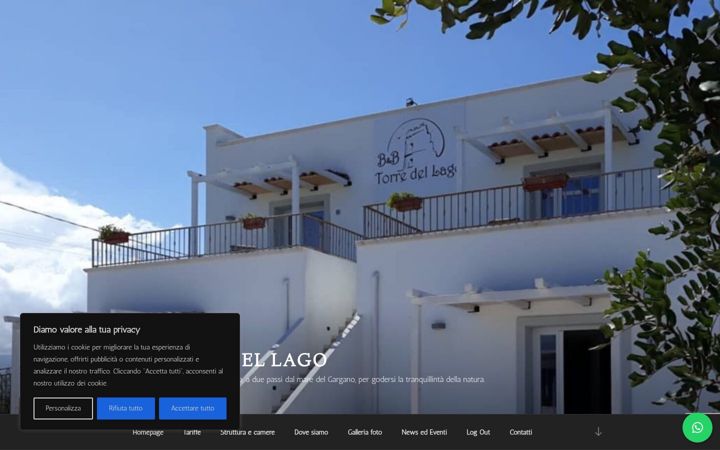 Screenshot of bbtorredellago.net