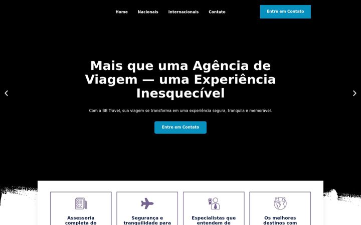Snimka zaslona za bbtravel.com.br