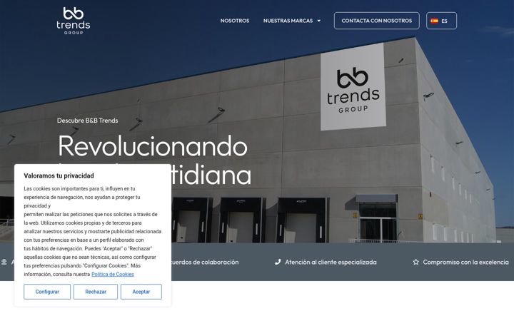 Screenshot of bbtrends.es