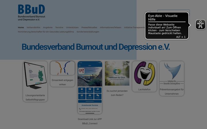 Screenshot of bbud.info