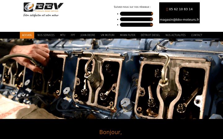 Screenshot of bbv-moteurs.com