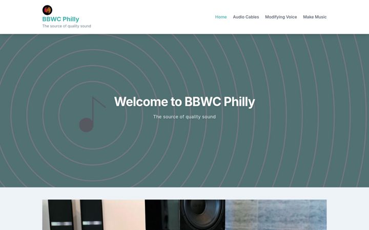 Screenshot of bbwcphilly.org