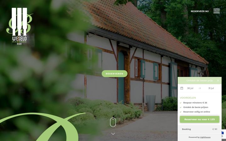 Screenshot of bbweselo.be