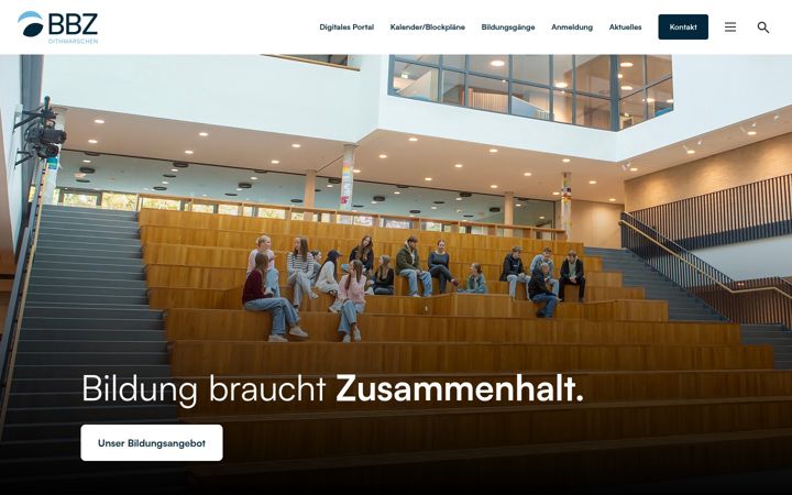 Posnetek zaslona bbz-dithmarschen.de