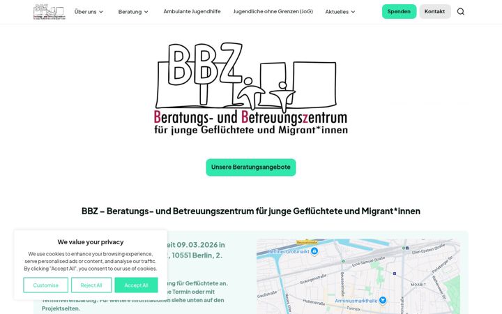 Screenshot of bbzberlin.de