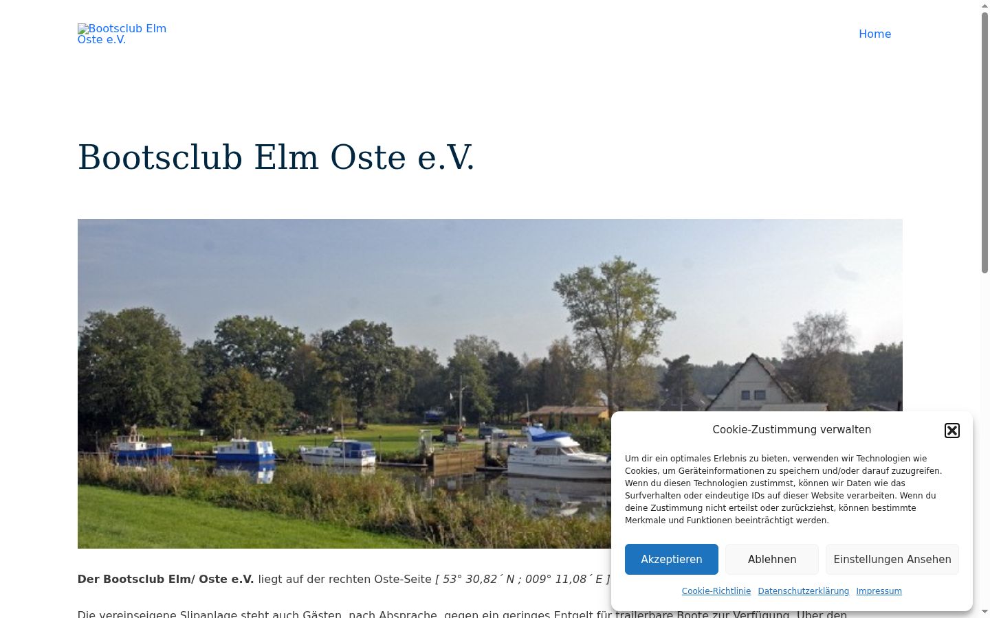Screenshot van de toestemmingsbanner zoals getoond vóór enige interactie