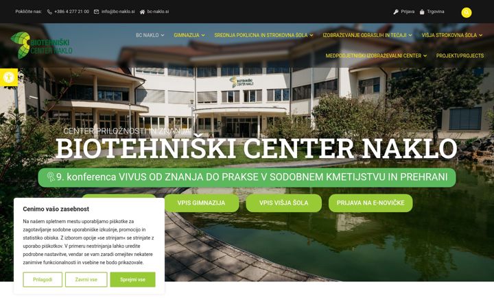Screenshot of bc-naklo.si