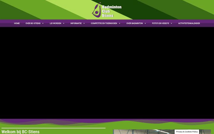 Screenshot of bc-stiens.nl