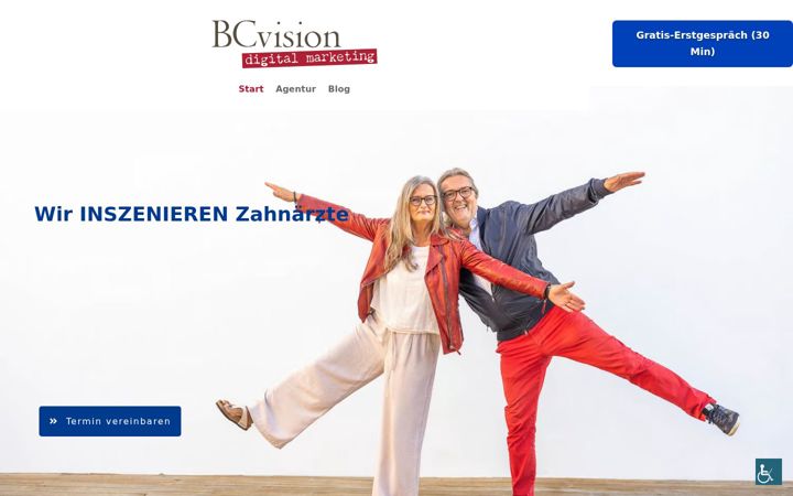 Screenshot of bc-vision.eu